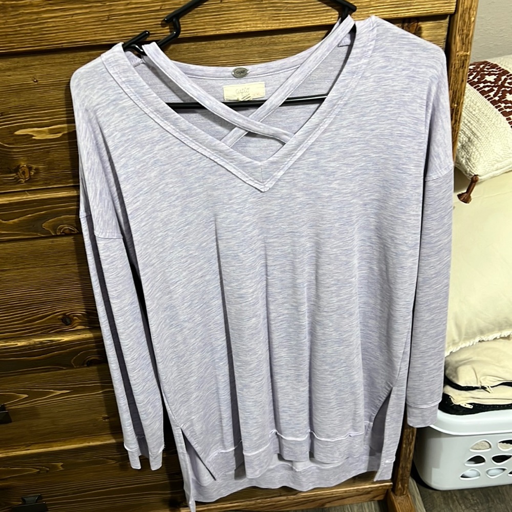 Cupio Criss Cross Tunic
